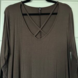 Vision Dark Green Dress — SIZE LARGE